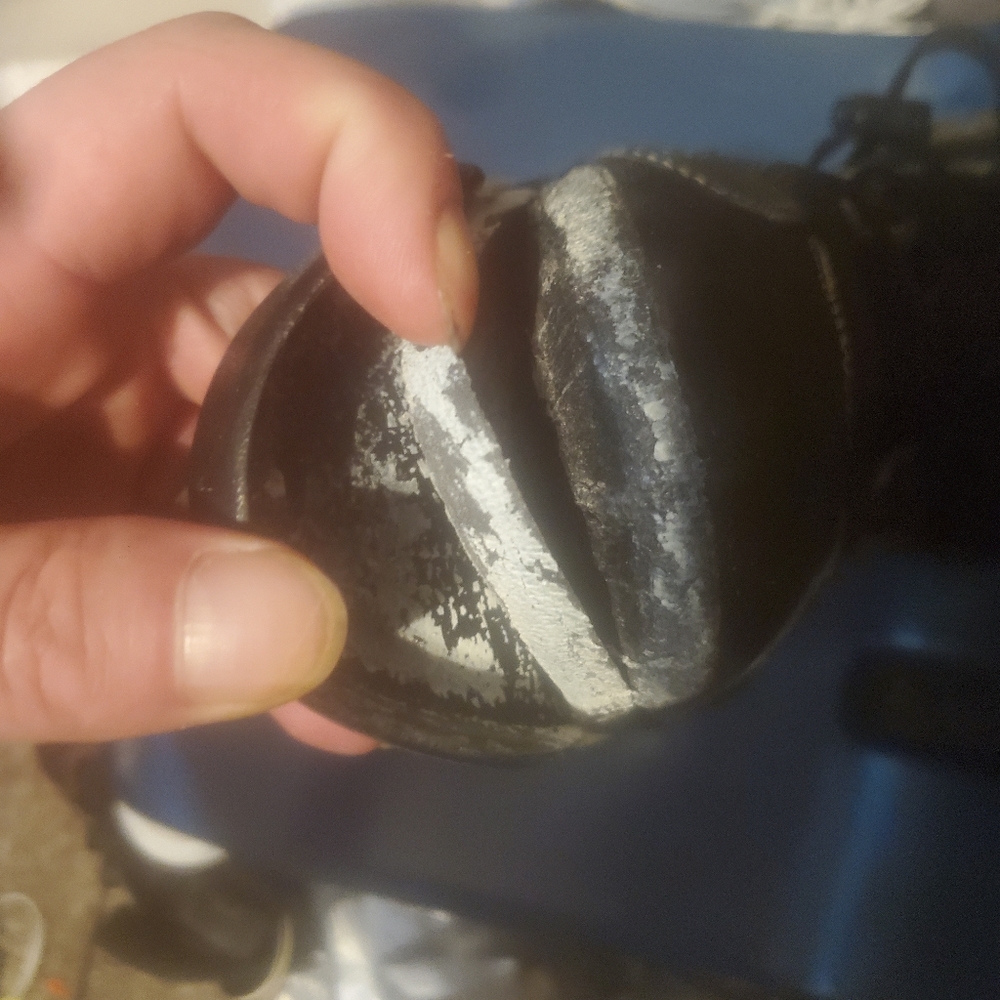 Shoe repairs.